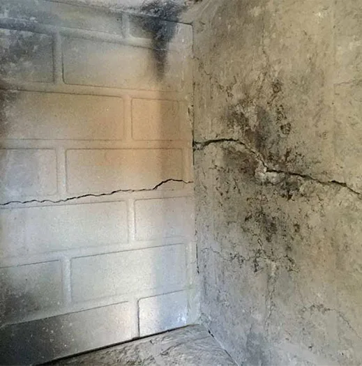 Fireplace Crack Repair